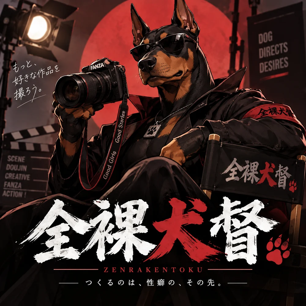 全裸犬督 サークルカット